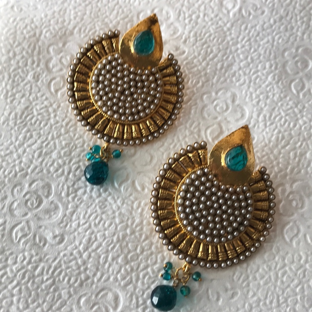 Bollywood style earrings